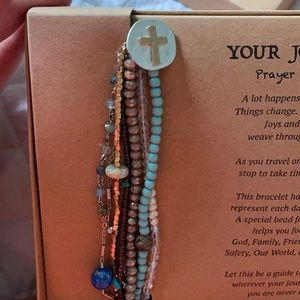 Layered prayer bracelet